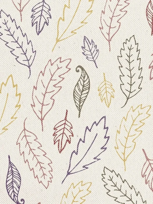 Fall Leaves Pattern Wallpaper