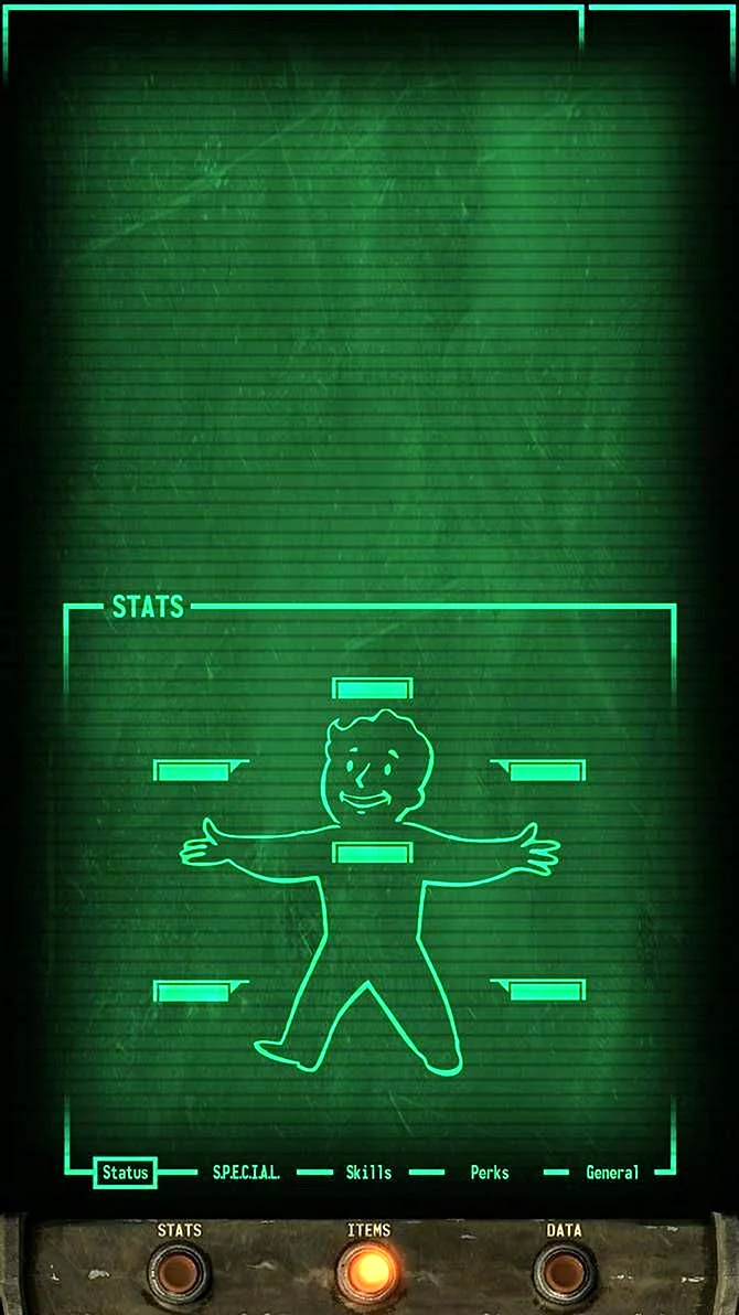 Fallout Pipboy Wallpaper For iPhone
