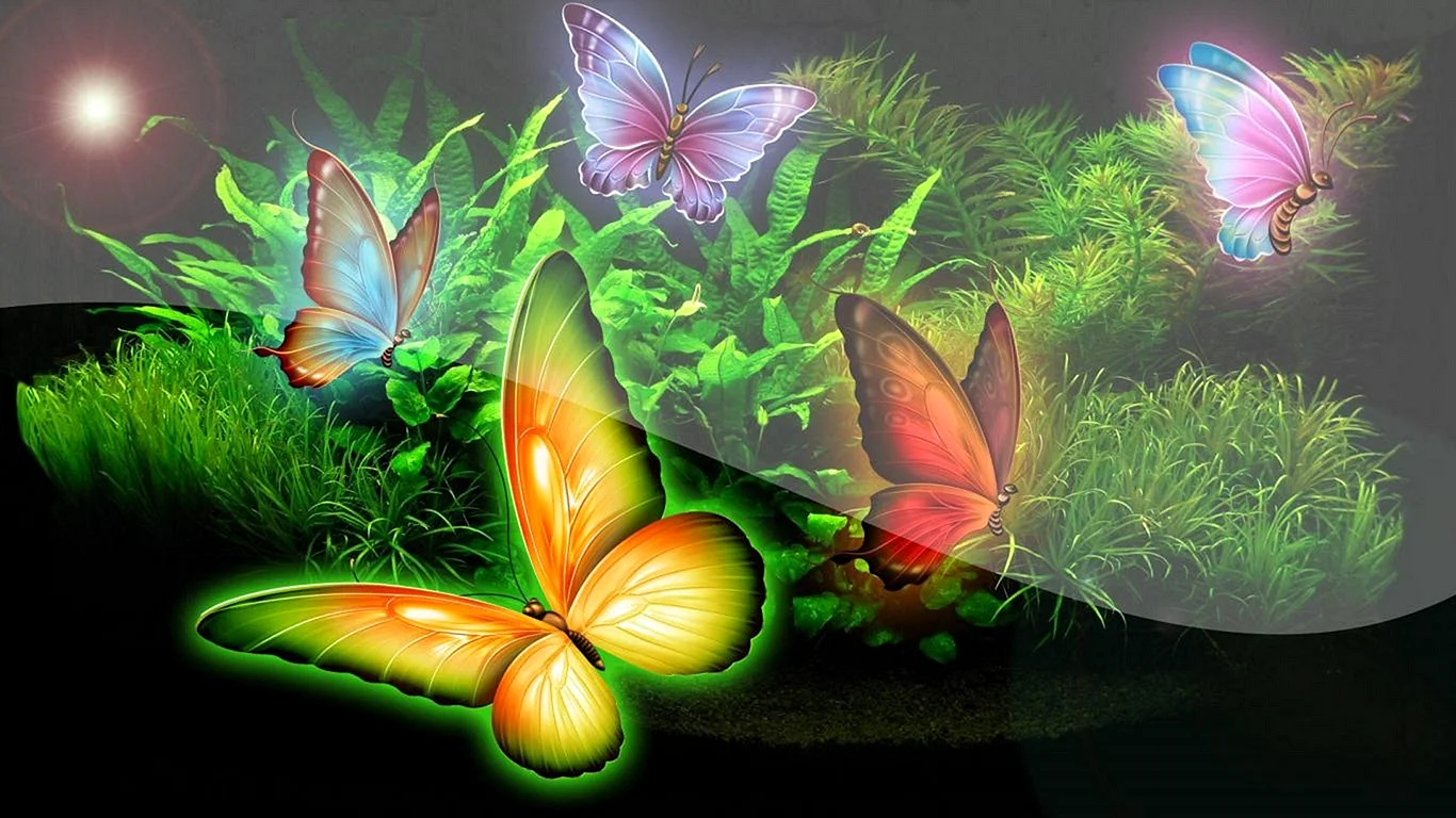 Fantasy Butterfly Wallpaper