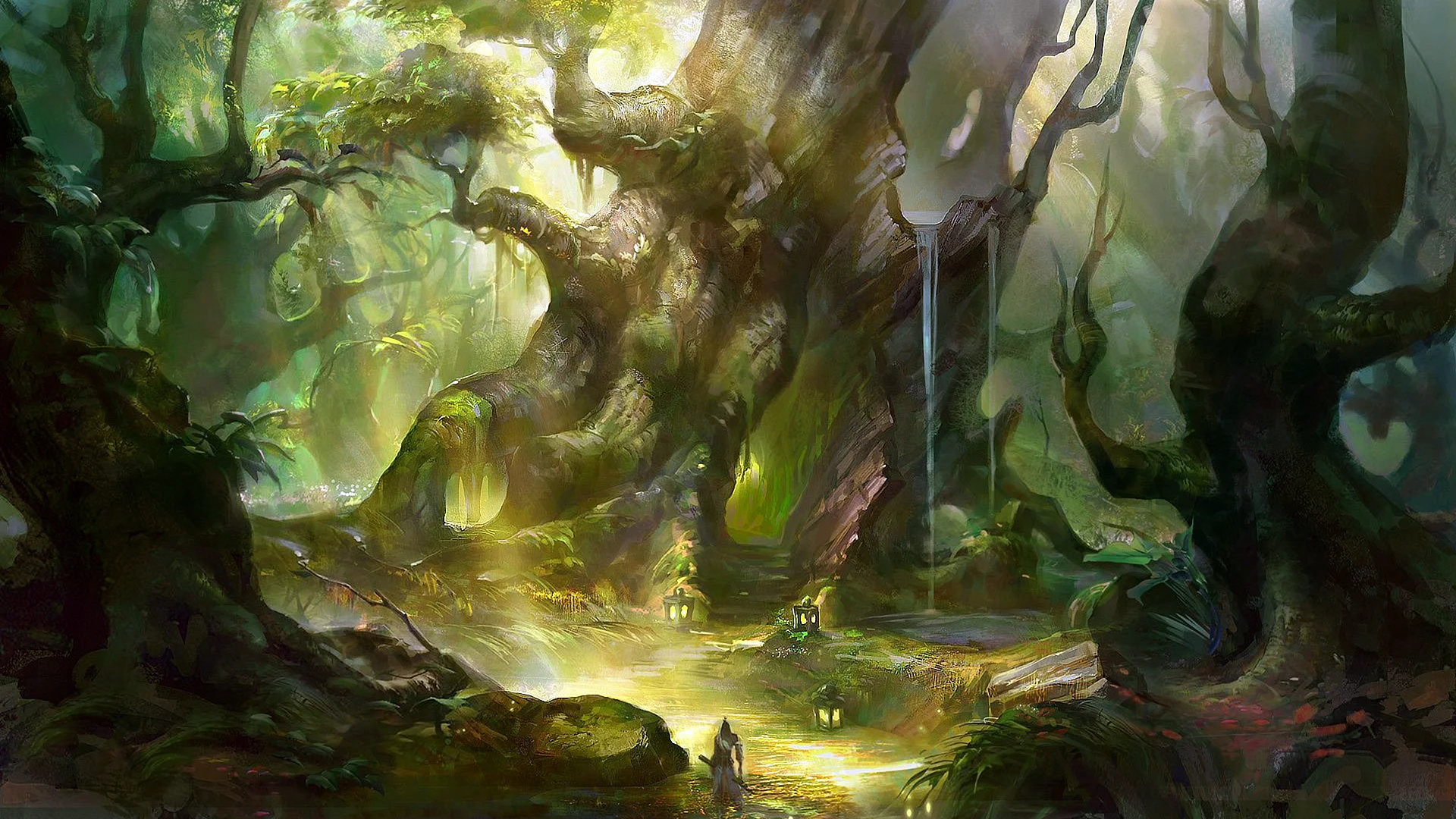 Fantasy Forest Wallpaper