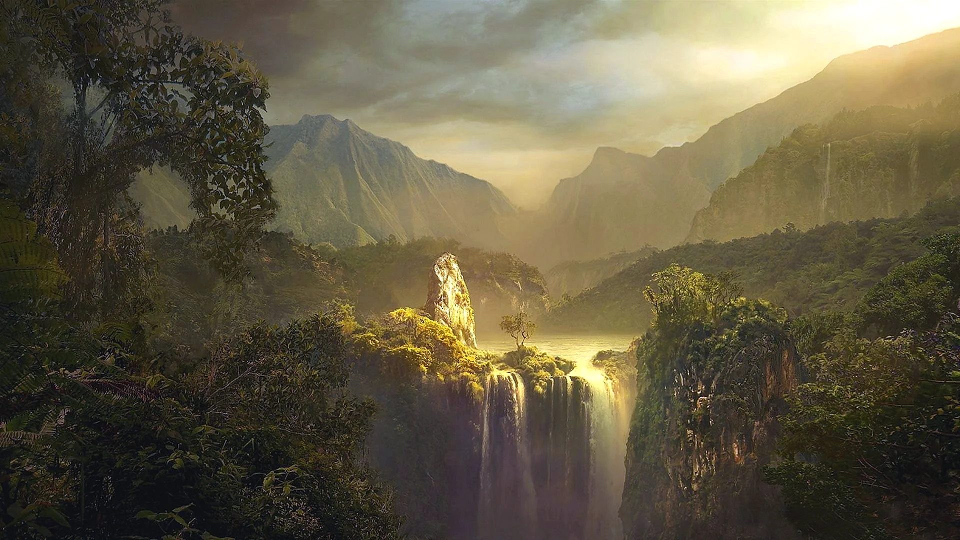 Fantasy Matte Painting Wallpaper