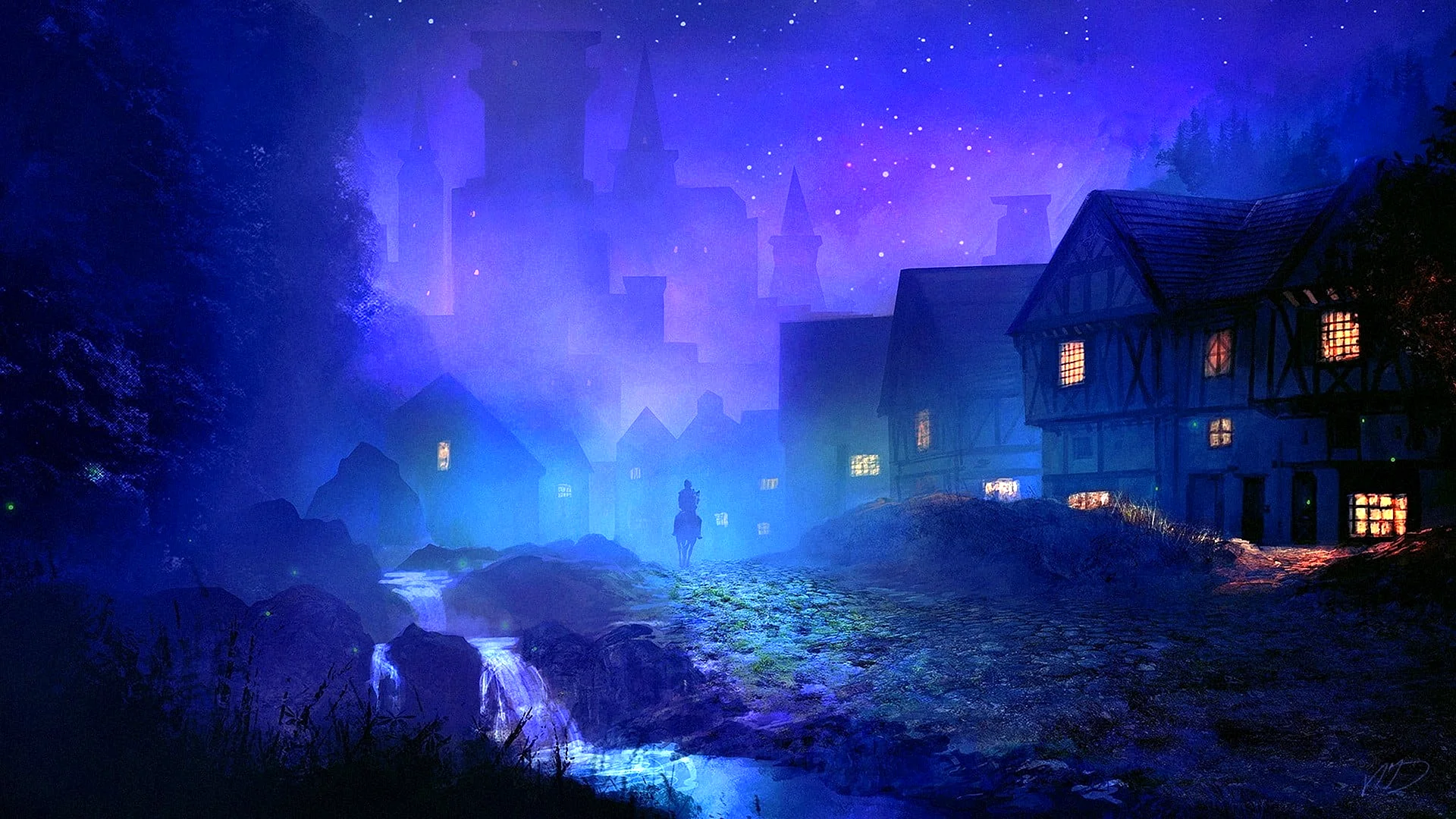 Fantasy Night Wallpaper