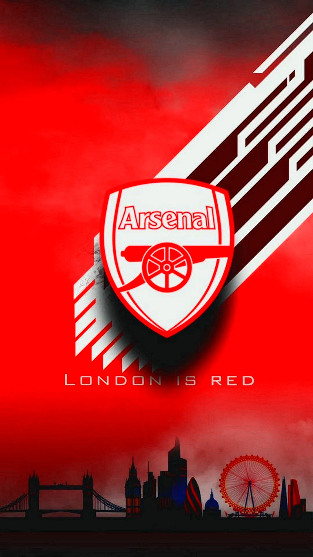 Fc Arsenal Poster Wallpaper For iPhone
