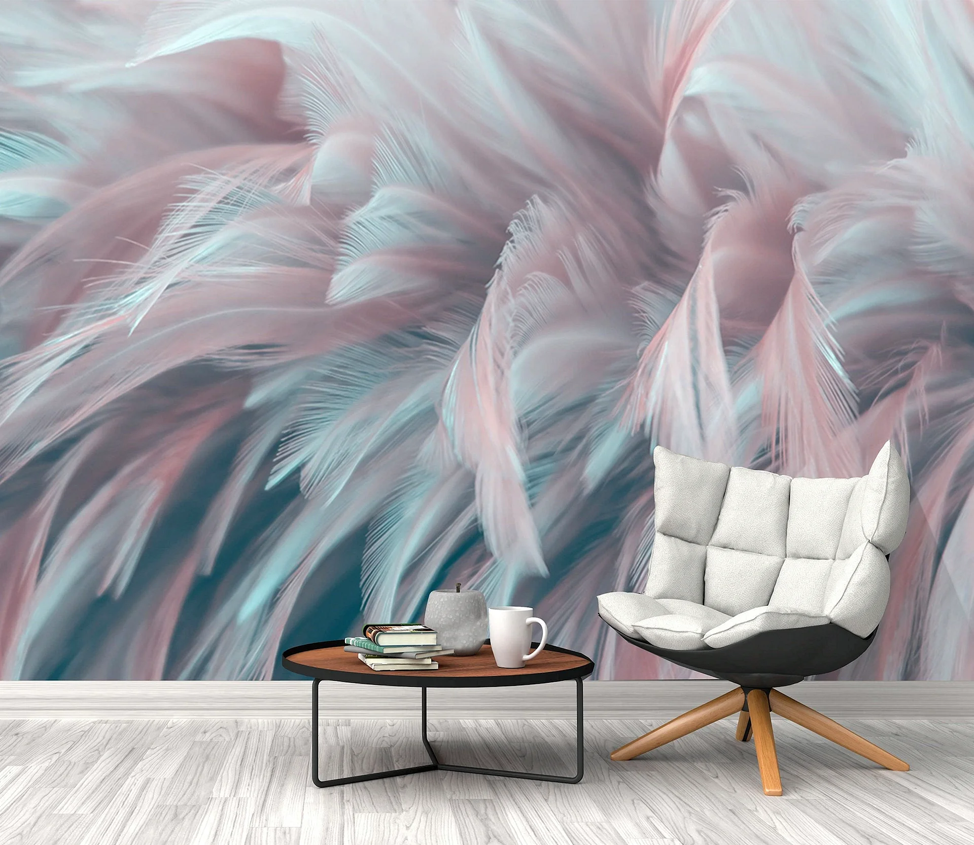 Feather Wall Wallpaper