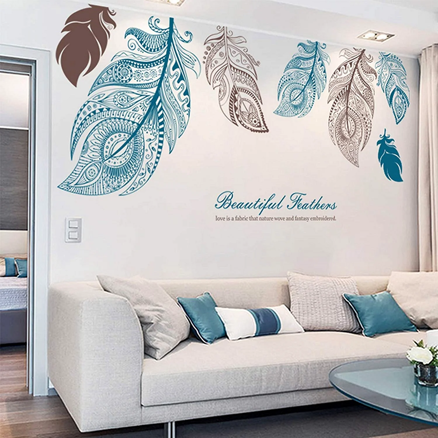 Feather Wall Wallpaper