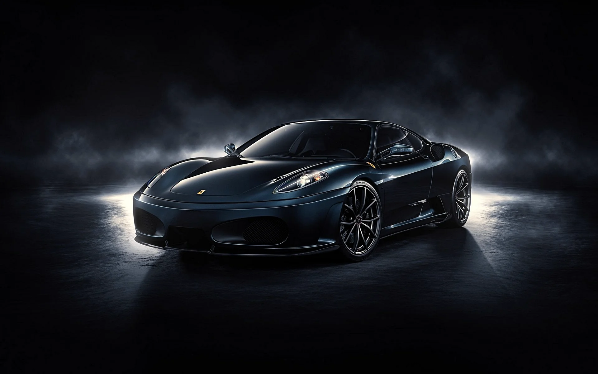Ferrari Black Wallpaper