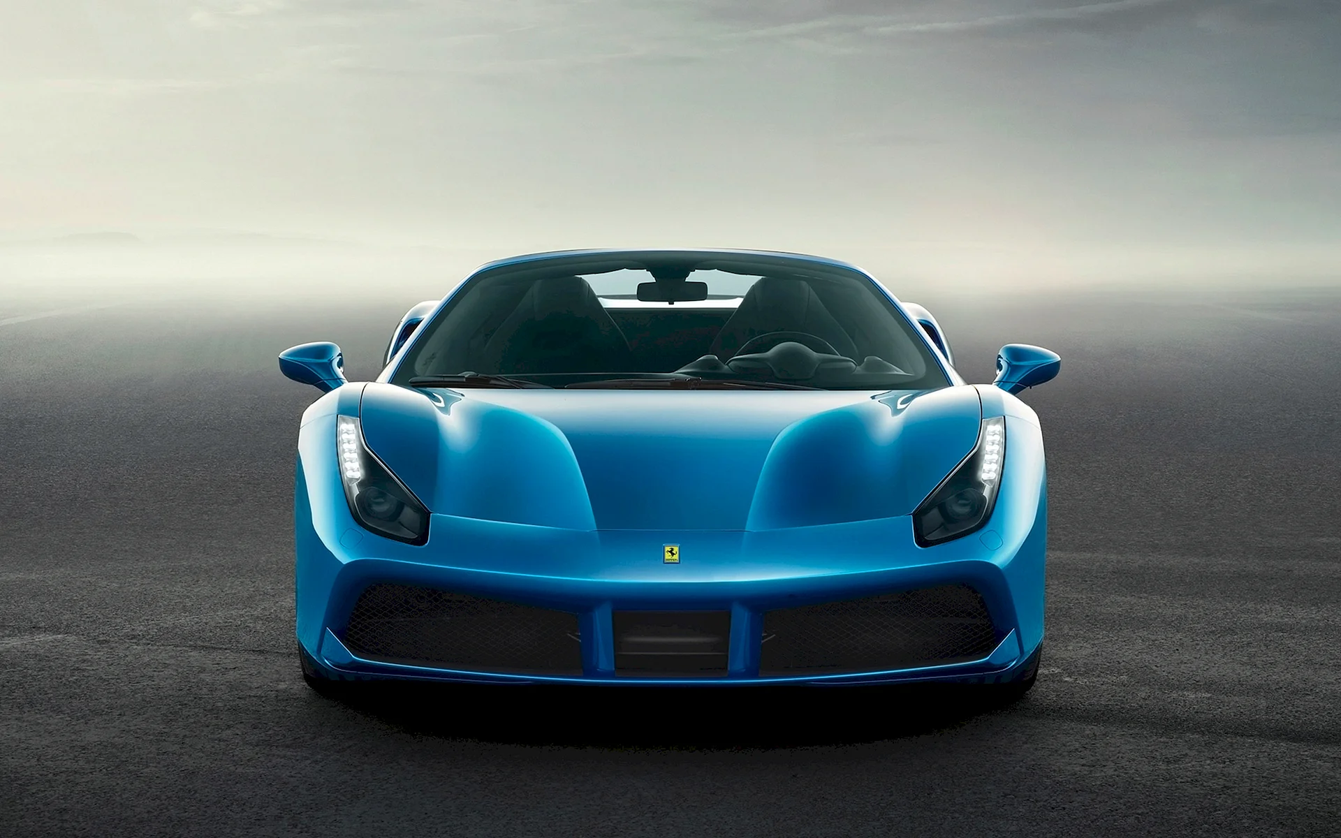 Ferrari Blue Wallpaper