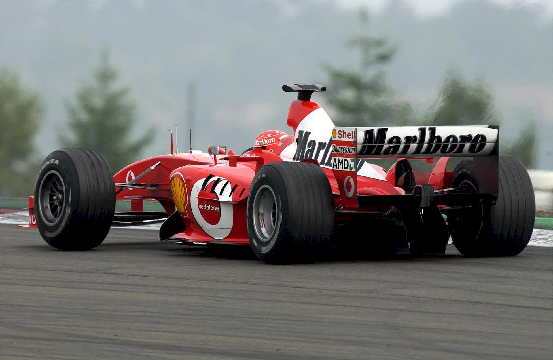 Ferrari F2003-Ga Wallpaper