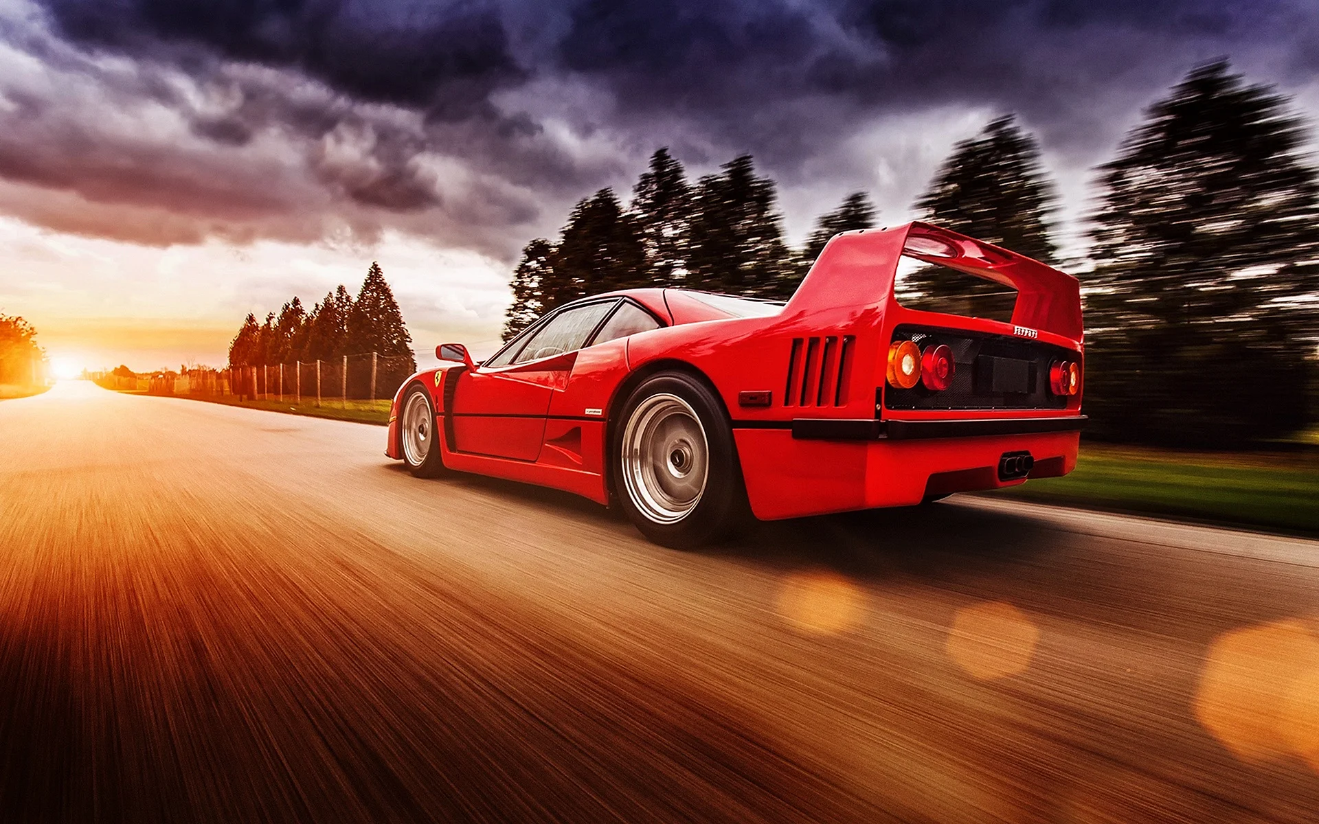 Ferrari F40 Marlboro Wallpaper