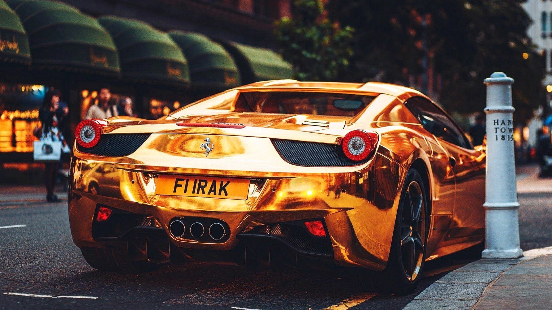 Ferrari Gold Wallpaper