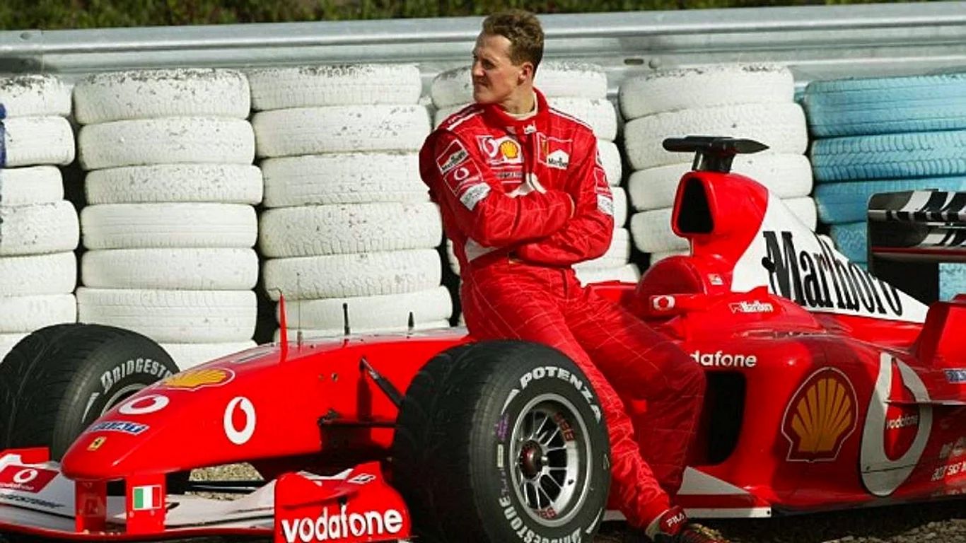 Ferrari Jacket Michael Schumacher Formula 1 2002 Wallpaper