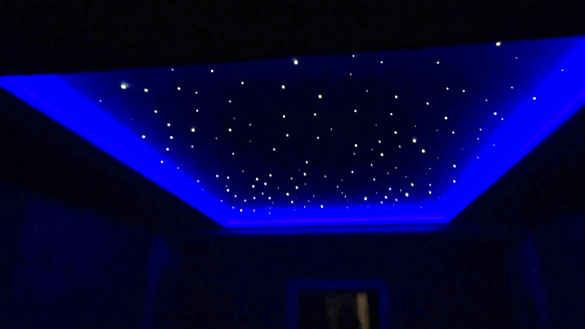 Fiber Optic Star Ceiling Wallpaper