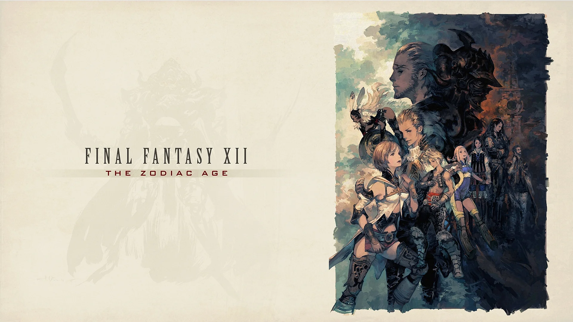 Final Fantasy Xii Original Soundtrack Cover Art Wallpaper