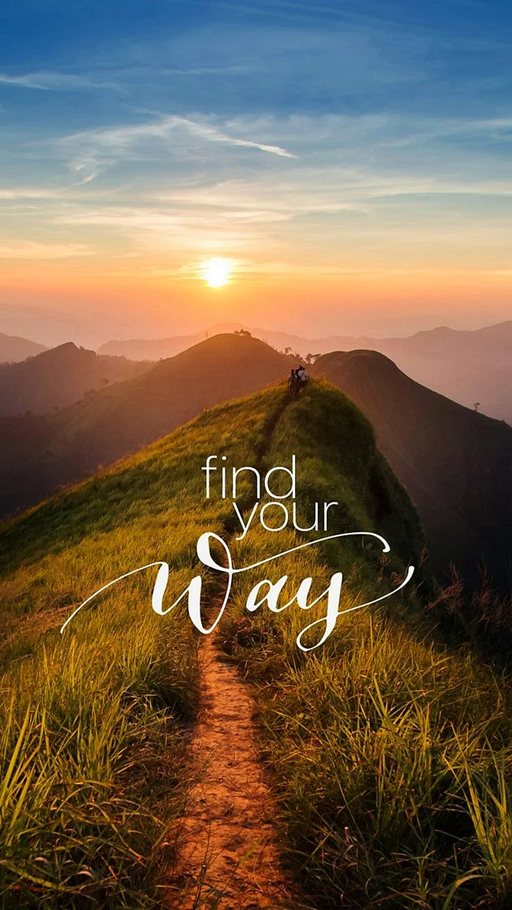 Find Your Way Wallpaper For iPhone