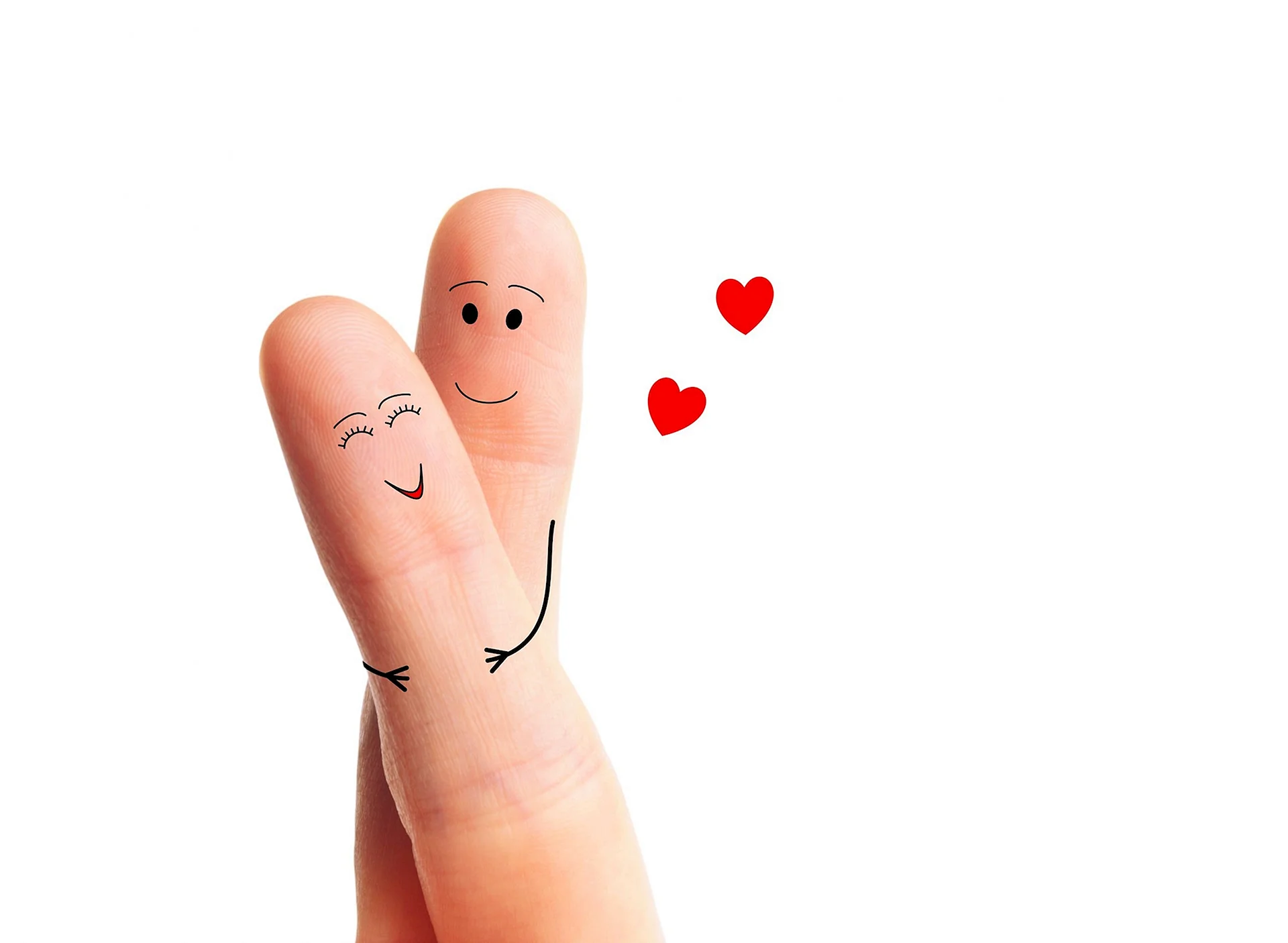 Finger Love Wallpaper