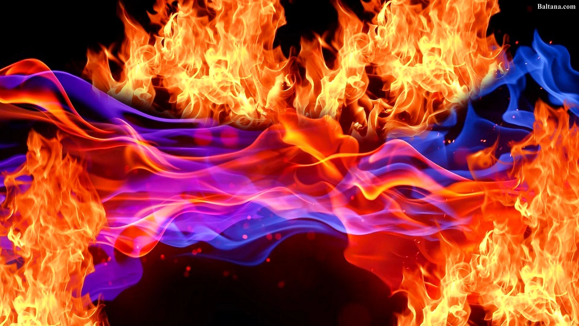 Fire Background Wallpaper