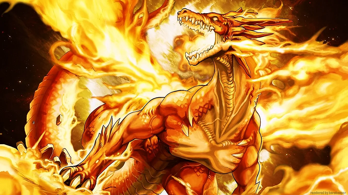 Fire Dragon Cool Wallpaper