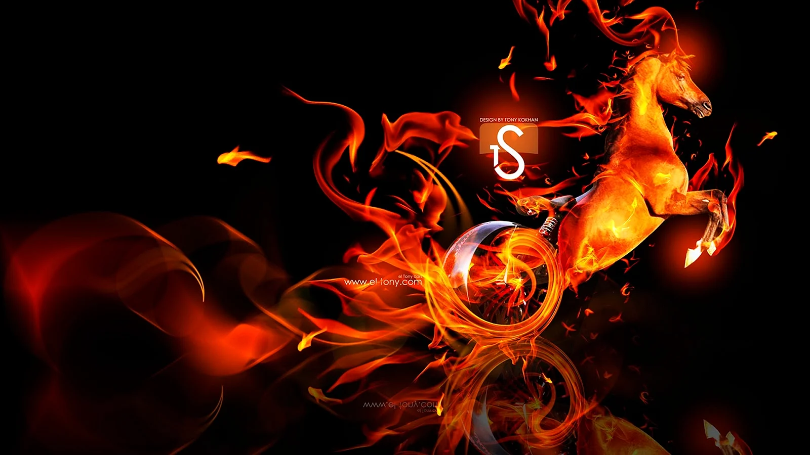 Fire Horse Wallpaper