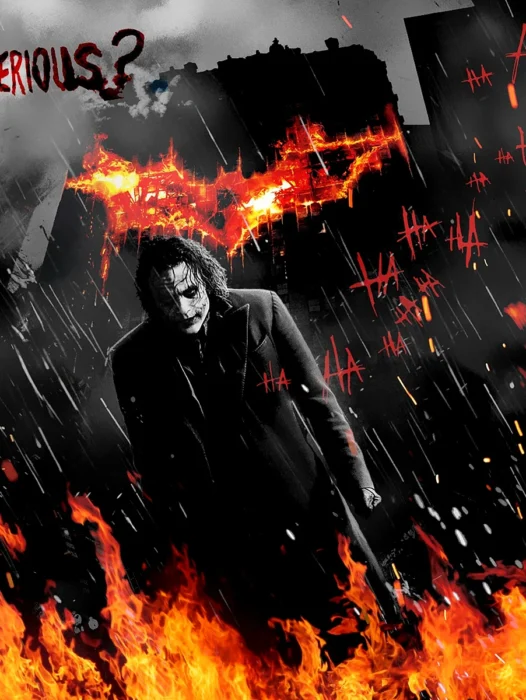 Fire Joker Wallpaper