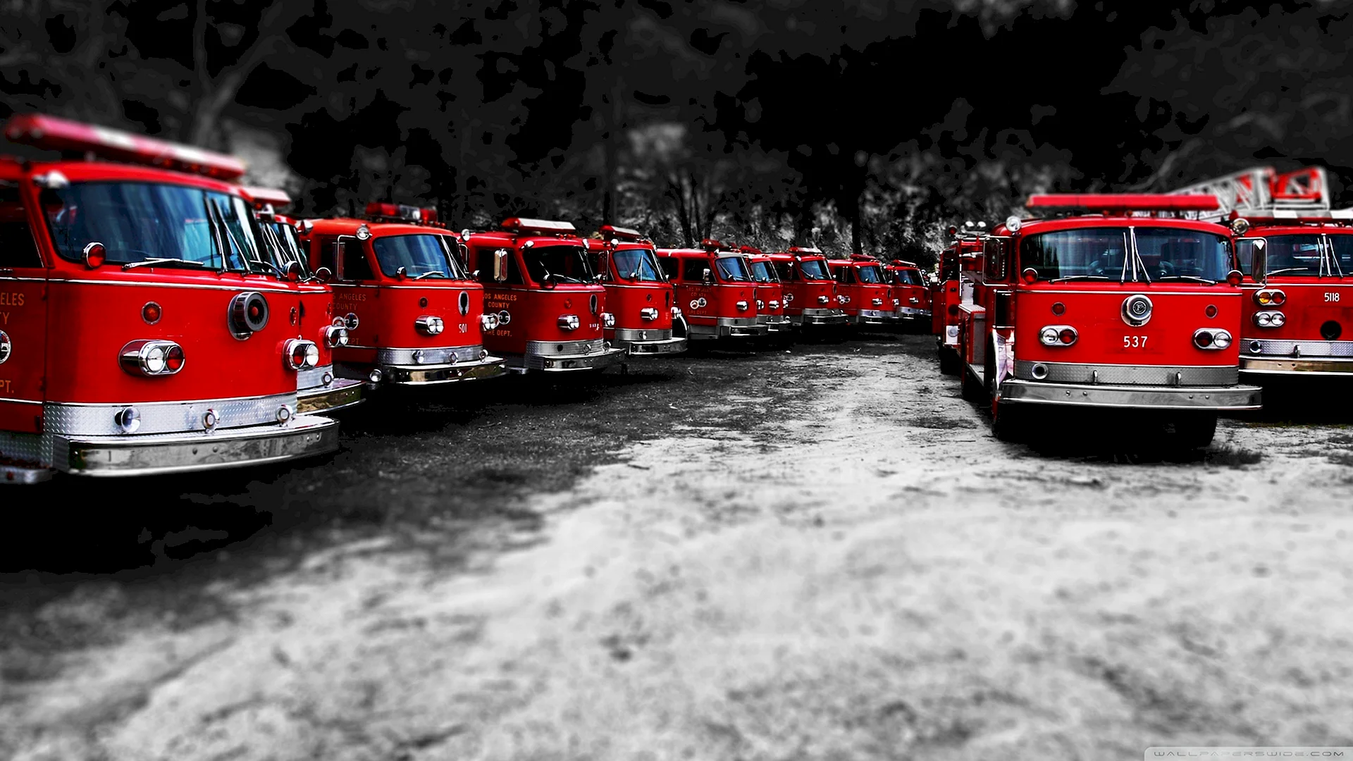 Firetruck Wallpaper