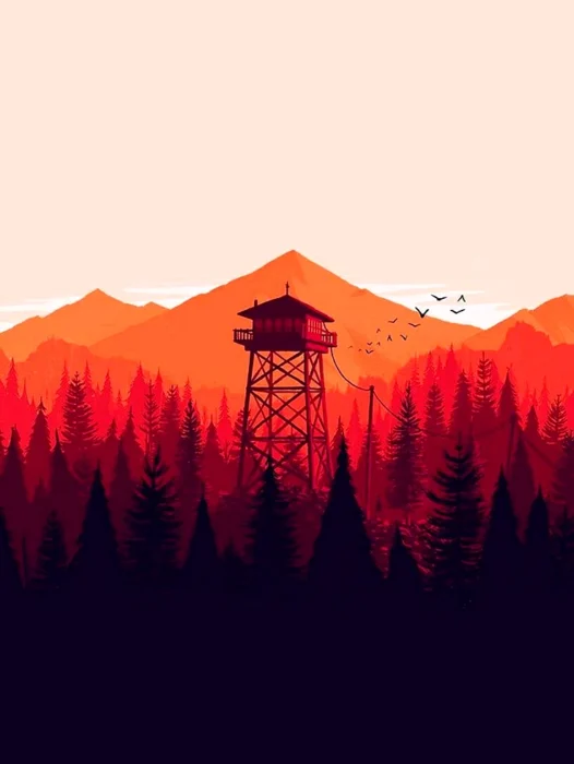 Firewatch 1080x1920 Wallpaper For iPhone