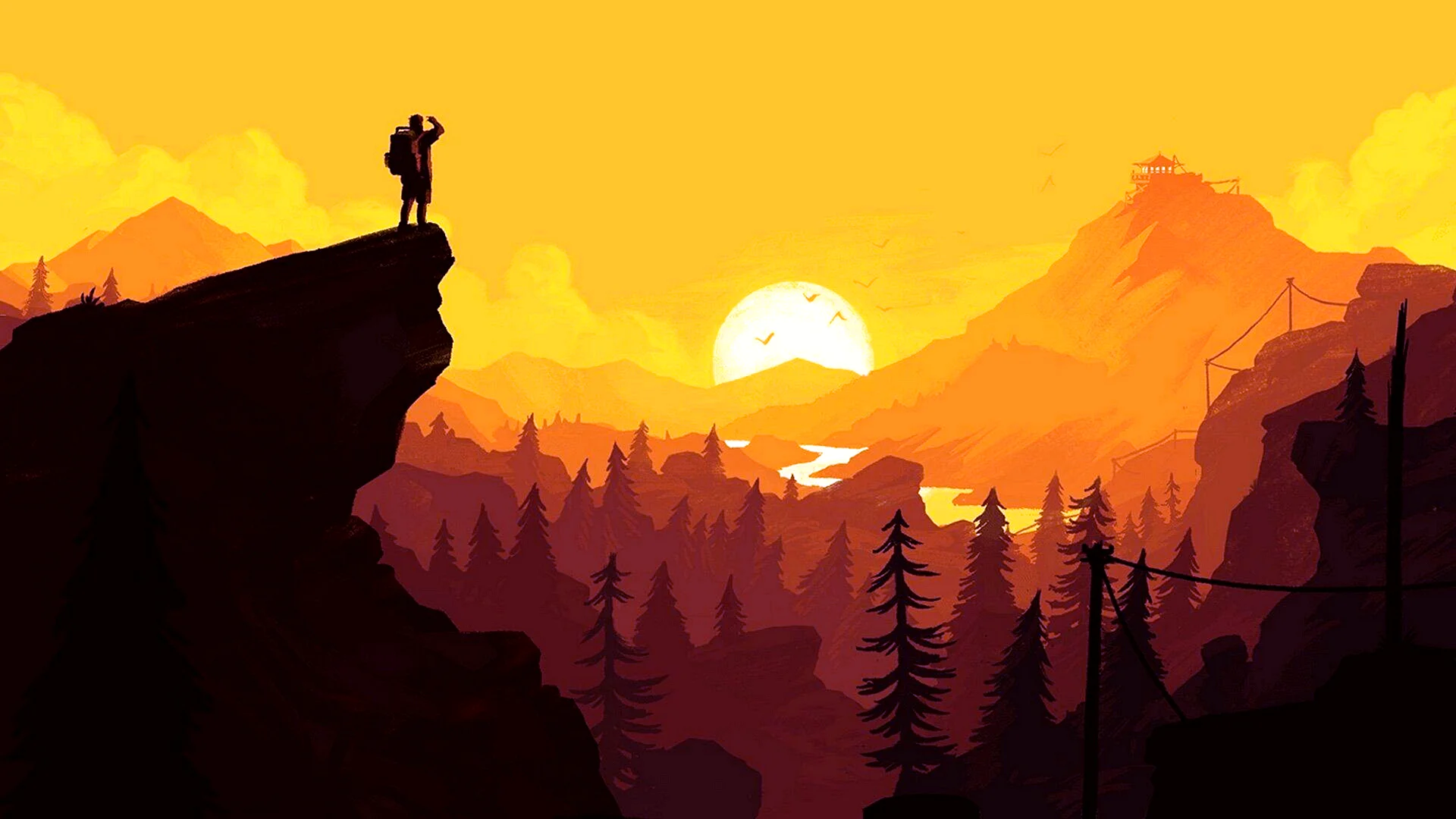 Firewatch Wallpaper