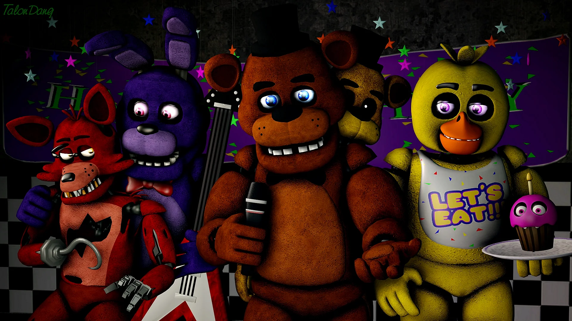 Five And Freddy Wallpaper