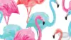 Flamingo Watercolor Wallpaper