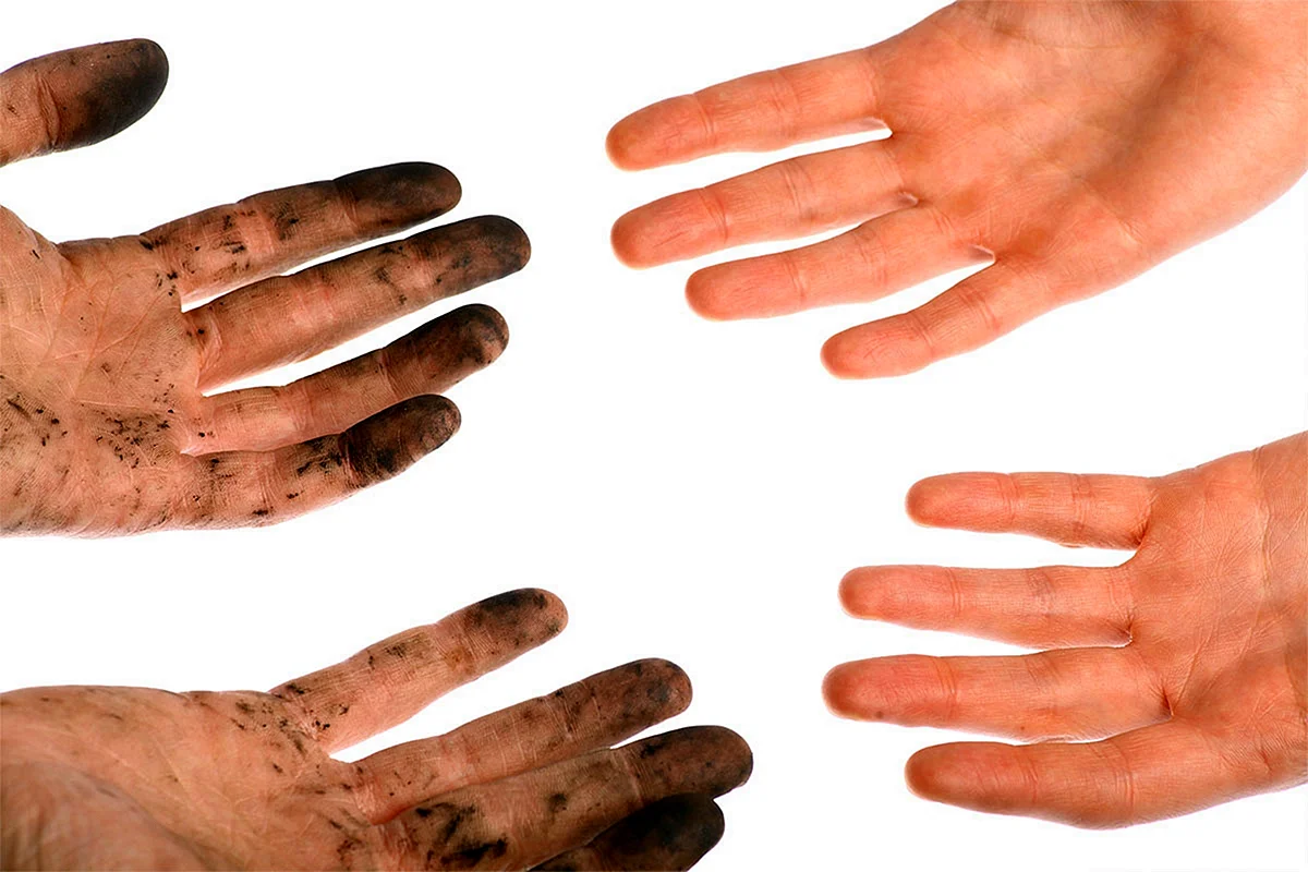 Flashcard Clean Dirty Hands Wallpaper