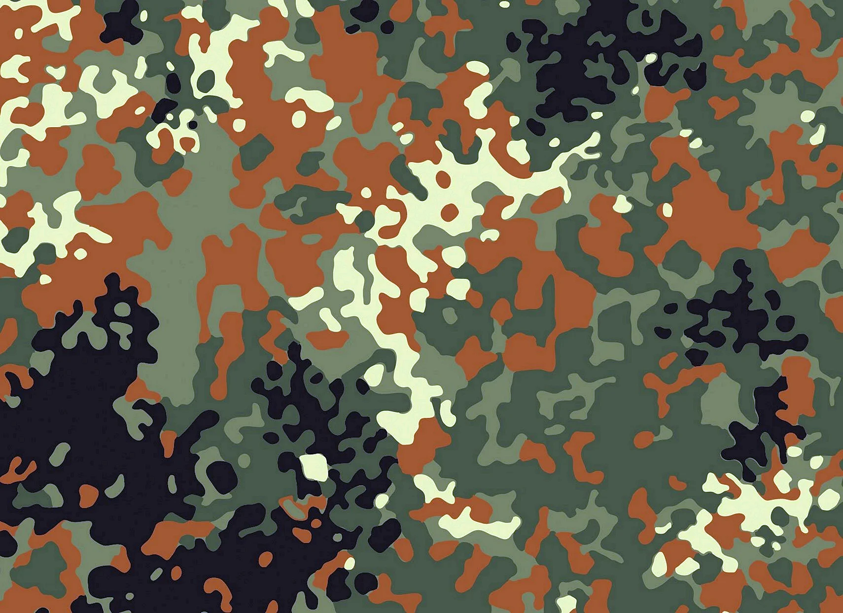 Flecktarn Camouflage Wallpaper