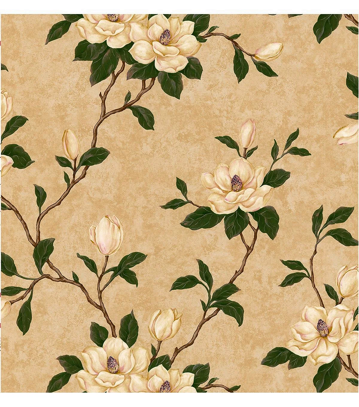 Floral Beige 8k Wallpaper