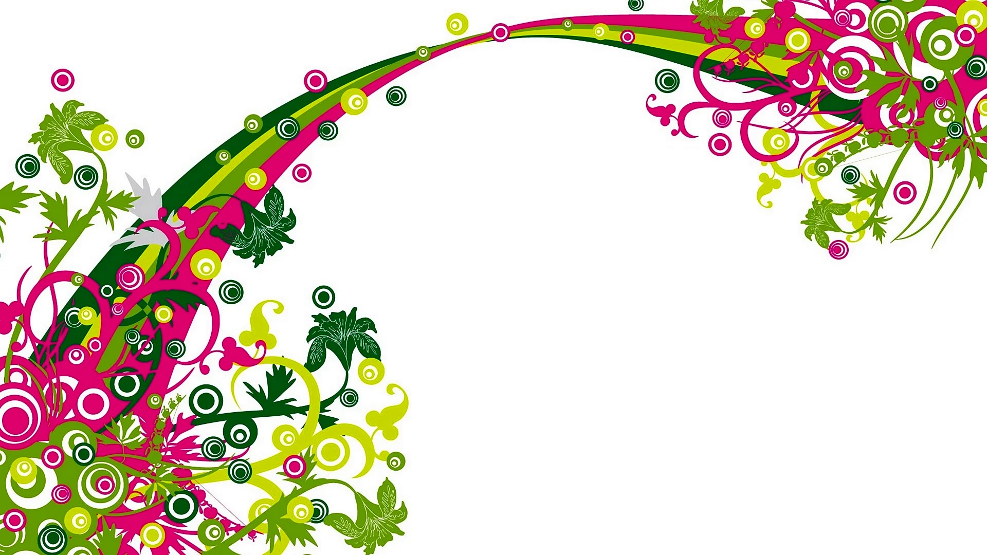 Floral Design Vector Wallpaper