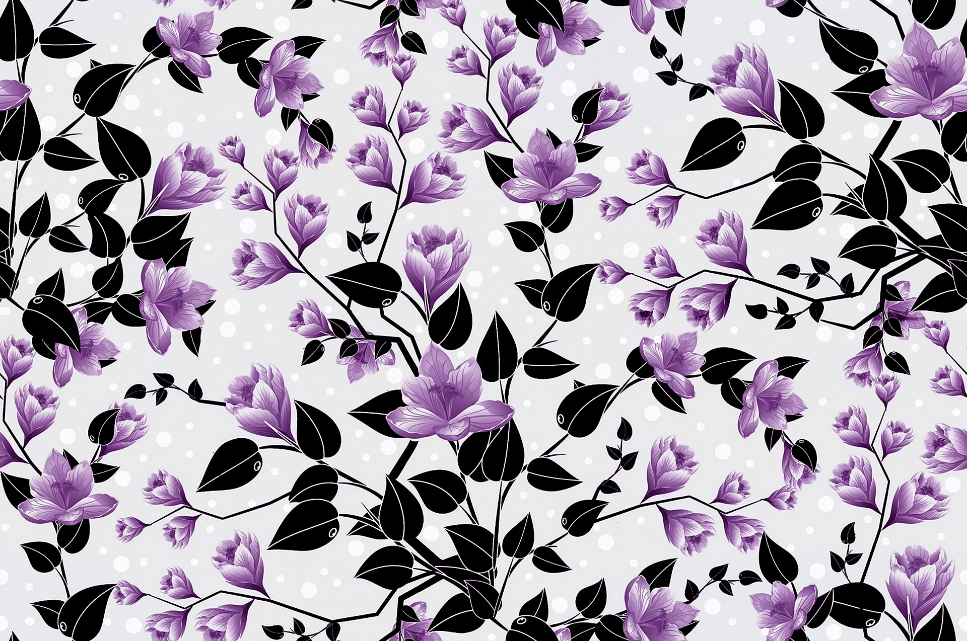 Floral Pattern Wallpaper