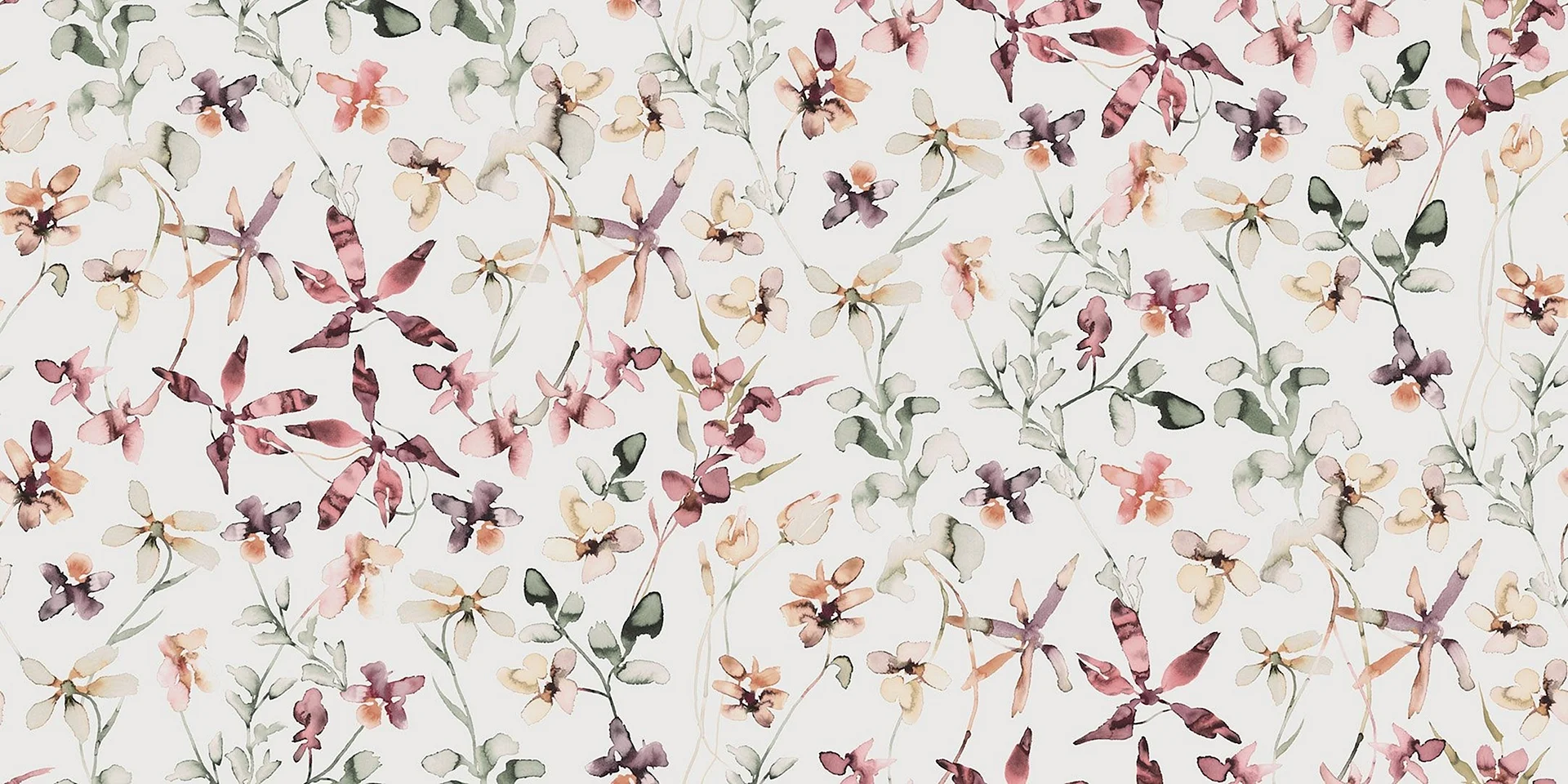 Floral Pattern Wallpaper