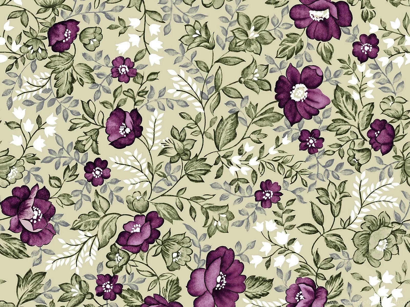 Floral Seamless Wallpaper