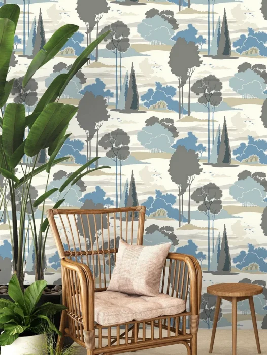 Florence Broadhurst Pattern Wallpaper