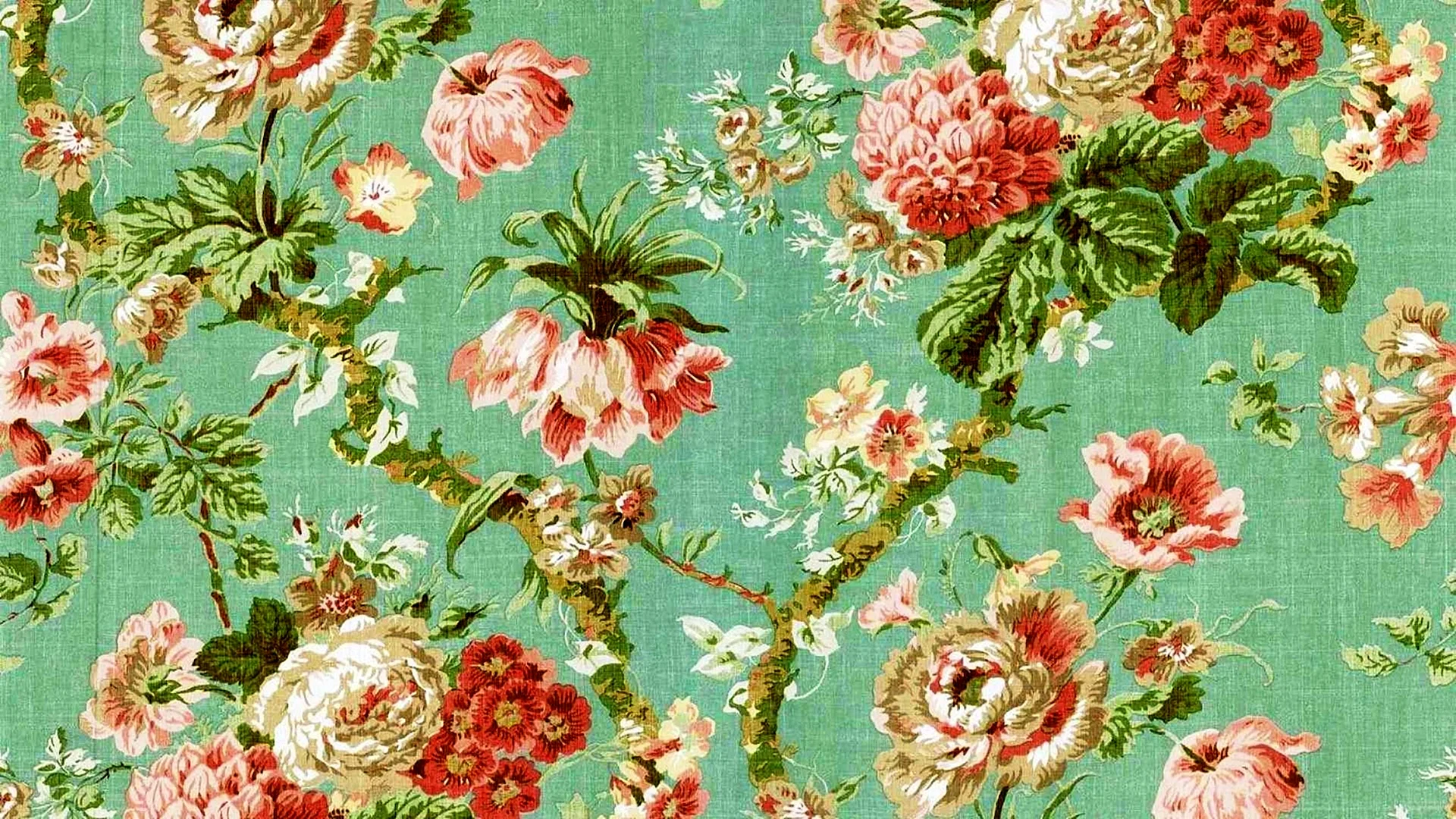 Flower Pattern Wallpaper