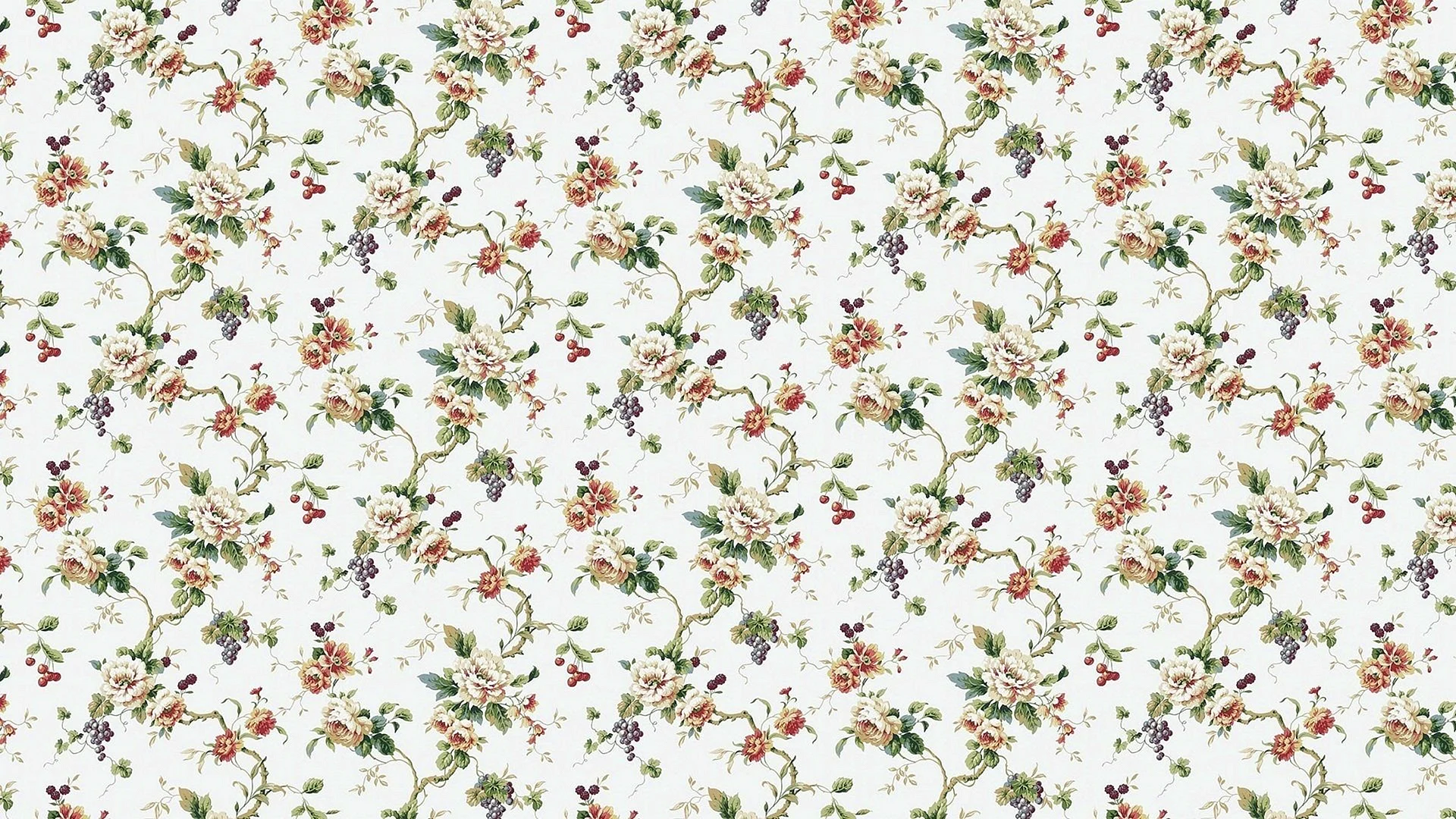 Flower Pattern Wallpaper