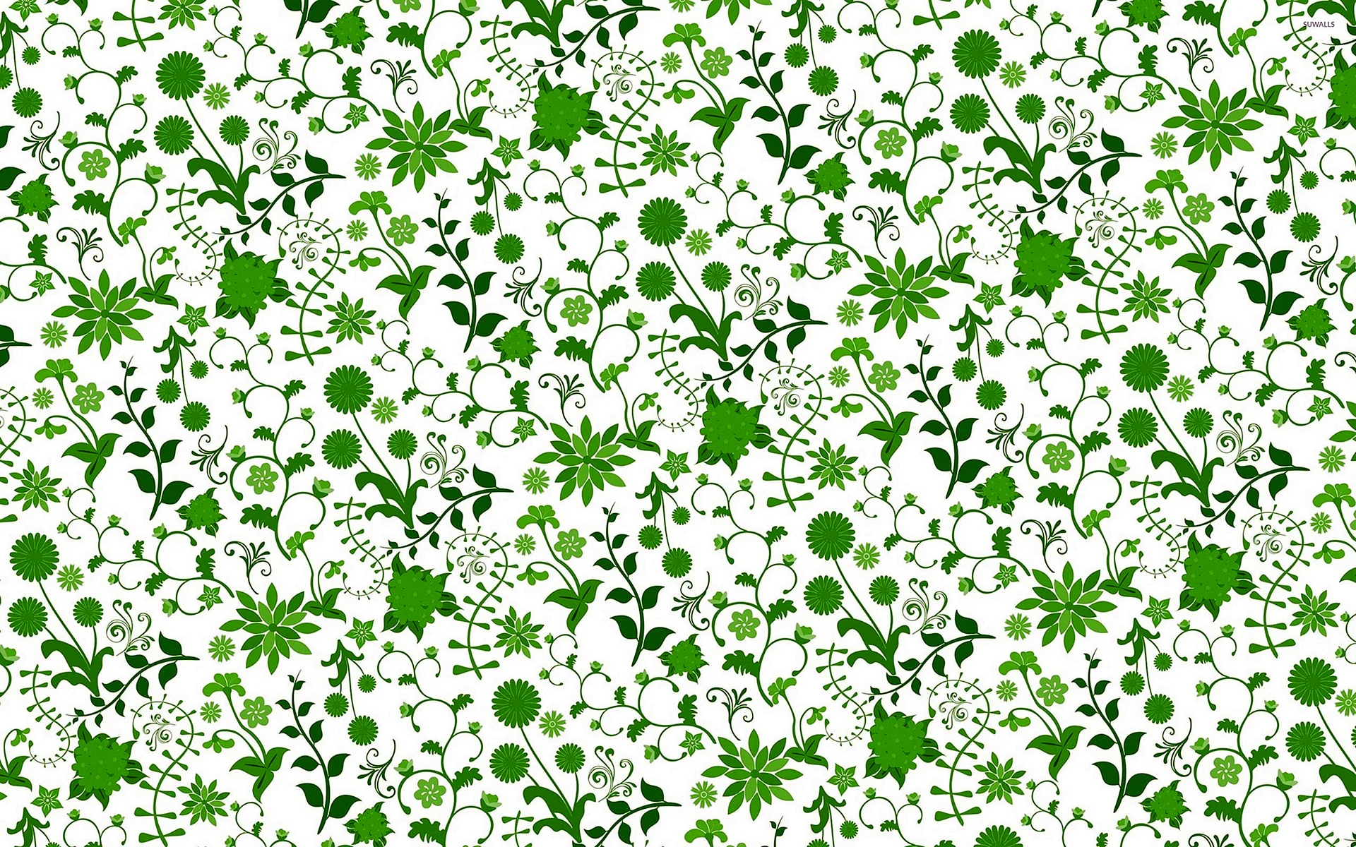 Flower Pattern Wallpaper