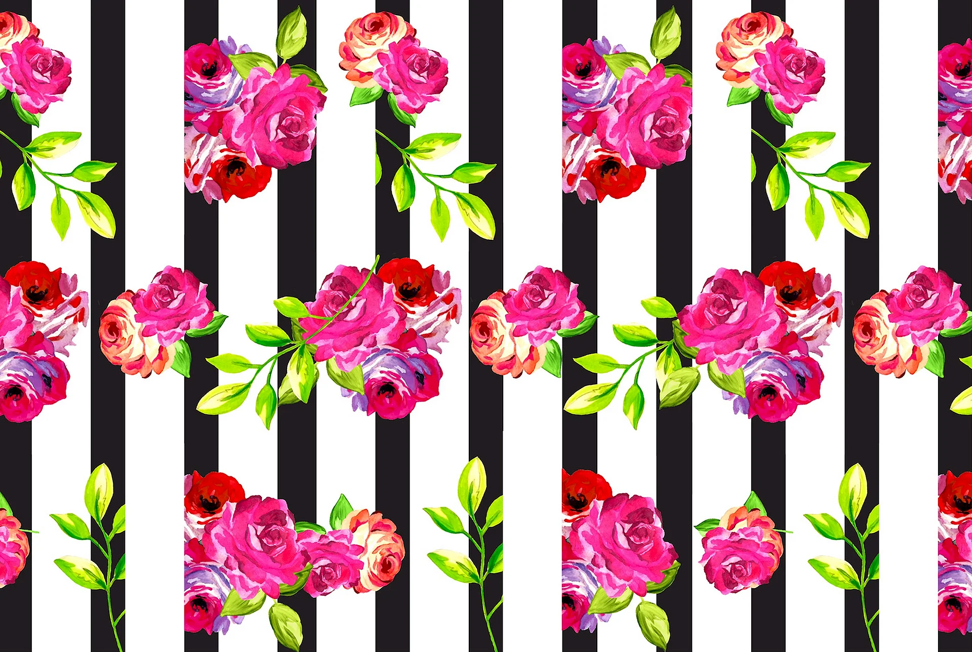 Flower Pattern Wallpaper