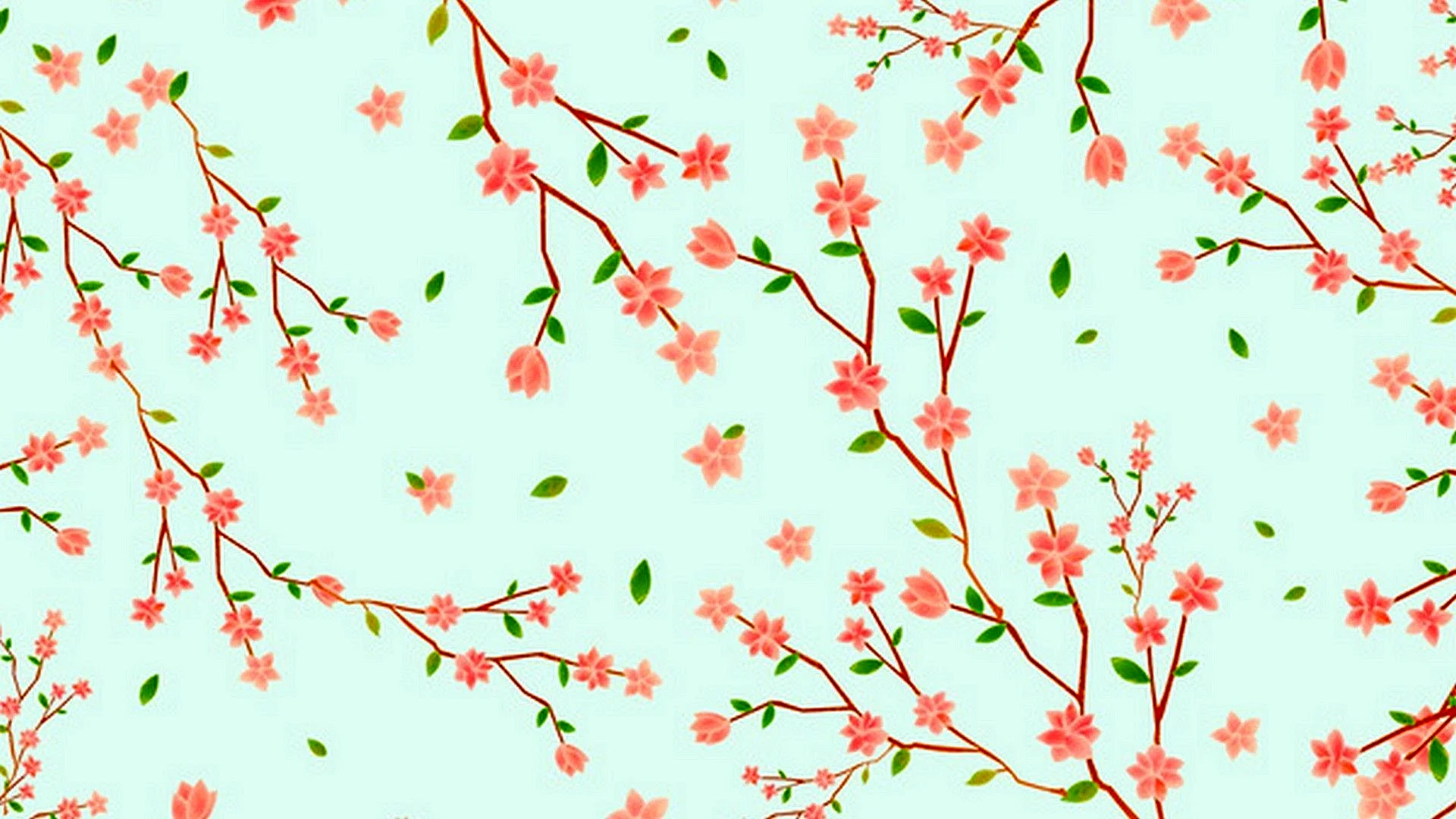 Flower Pattern Wallpaper