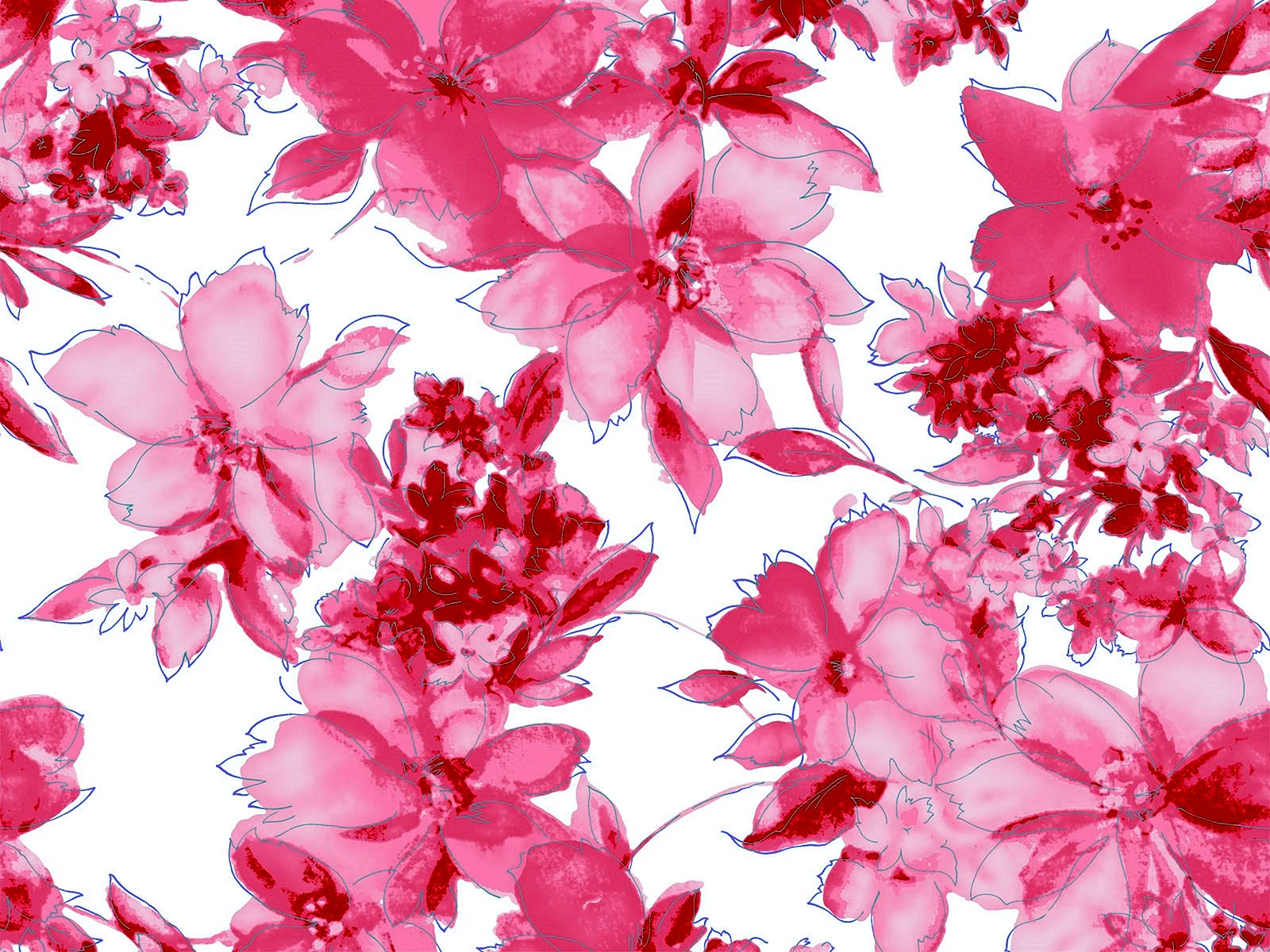 Flower Pattern Wallpaper