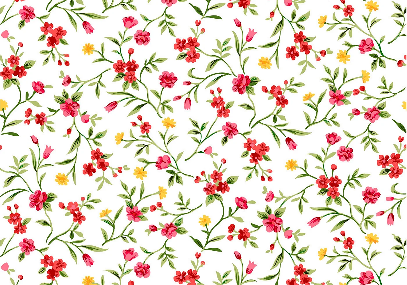 Flower Pattern Wallpaper