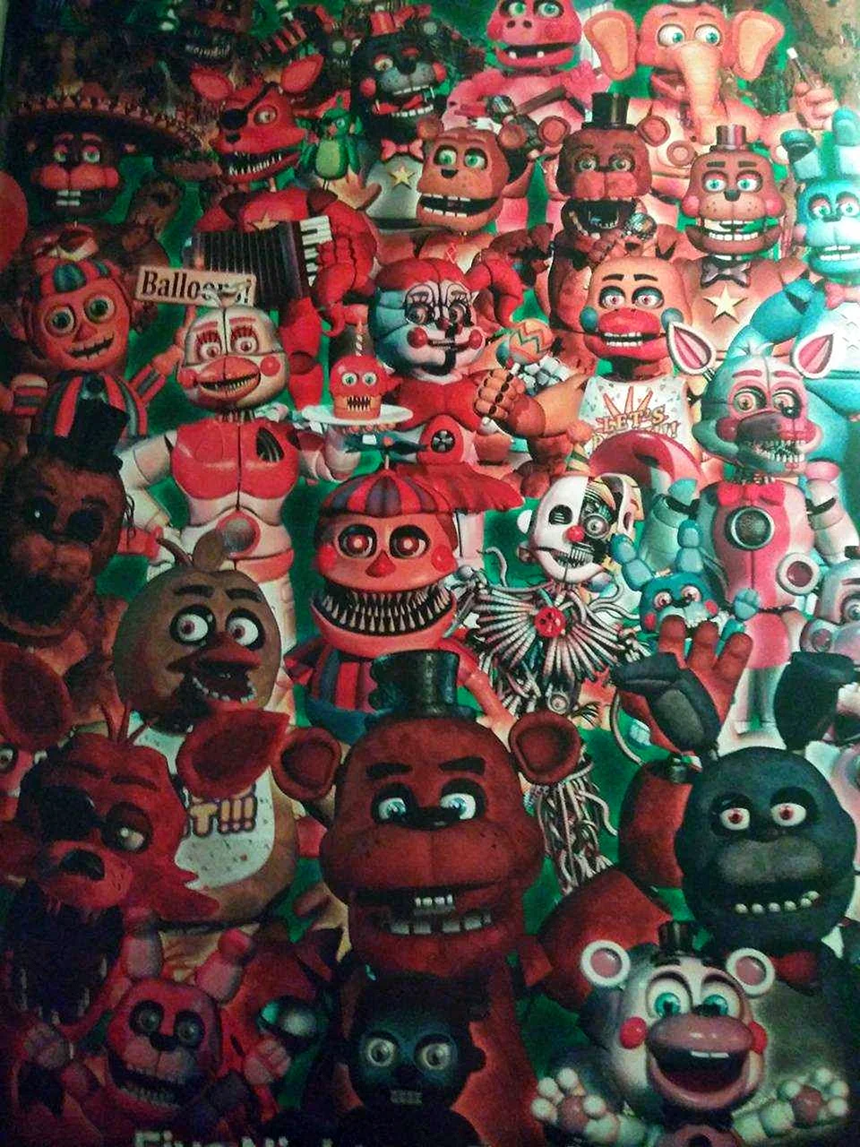 Fnaf For Whatsapp Wallpaper For iPhone