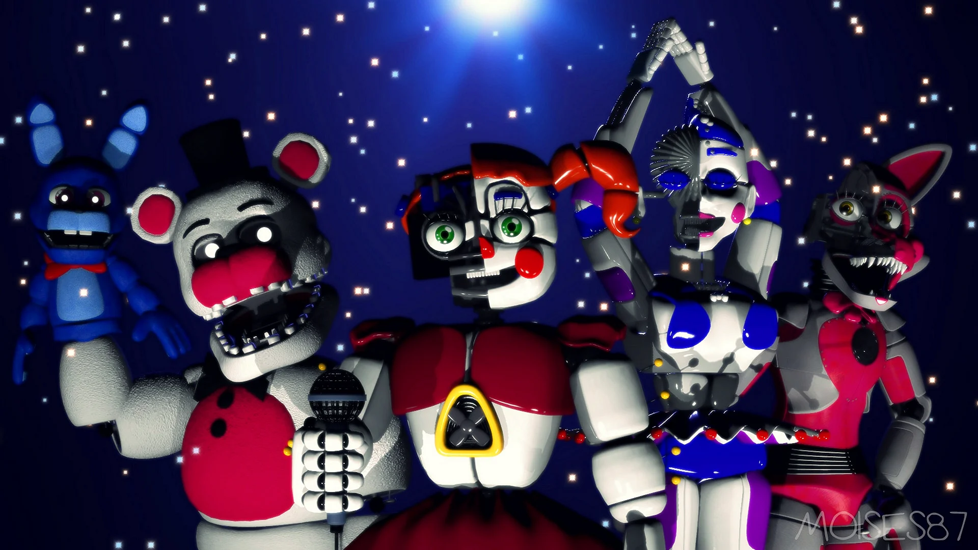 Fnaf Sister Location Wallpaper