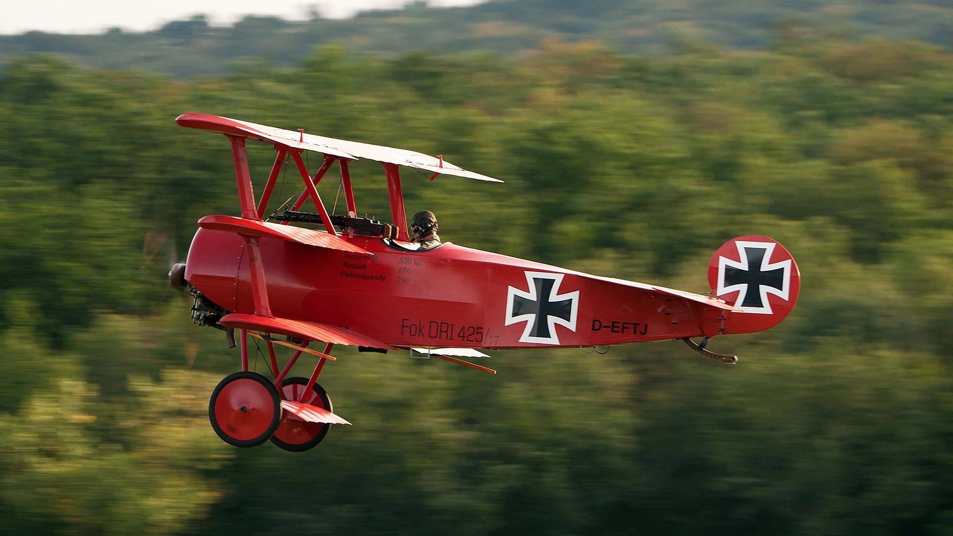 Fokker Dr.I Wallpaper
