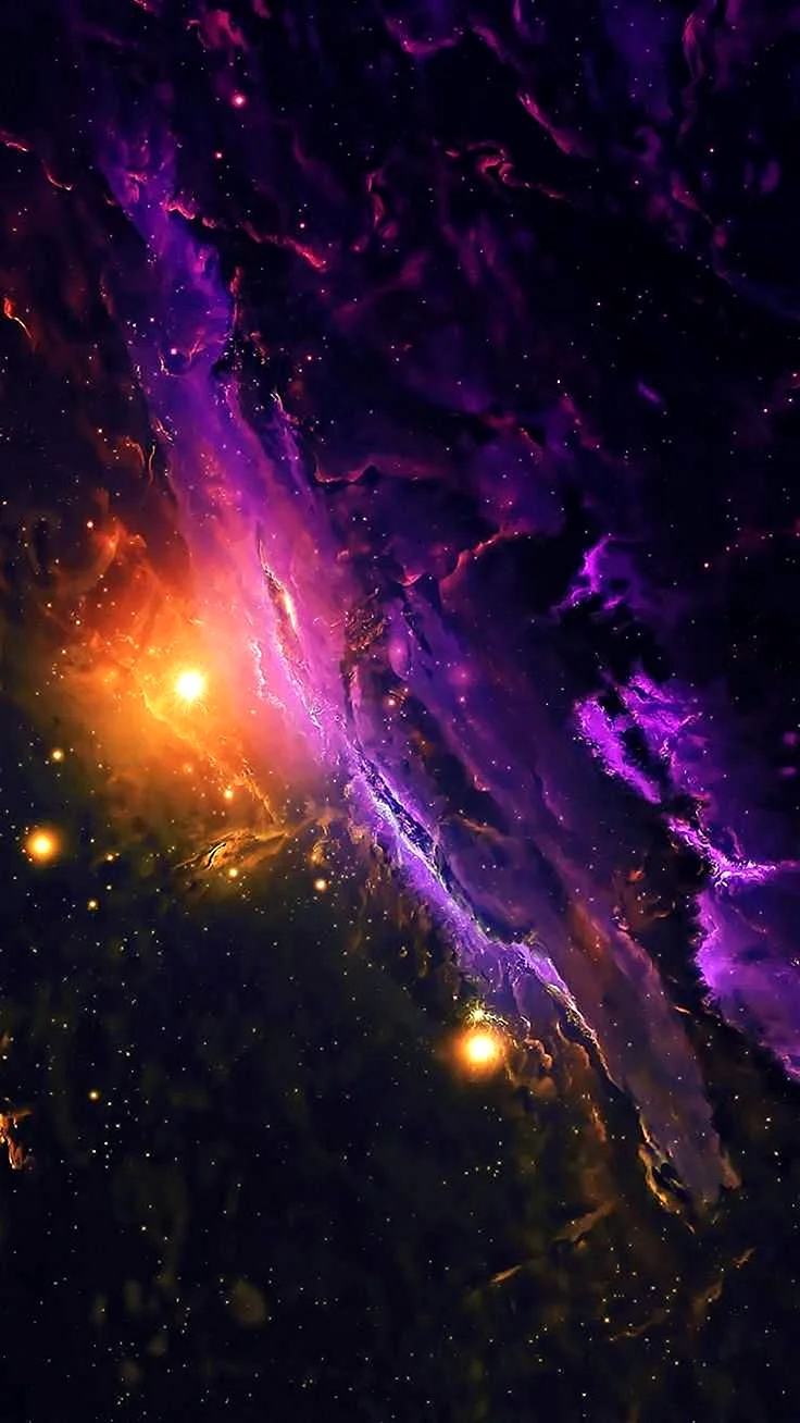 Fondo Galaxia Wallpaper For iPhone