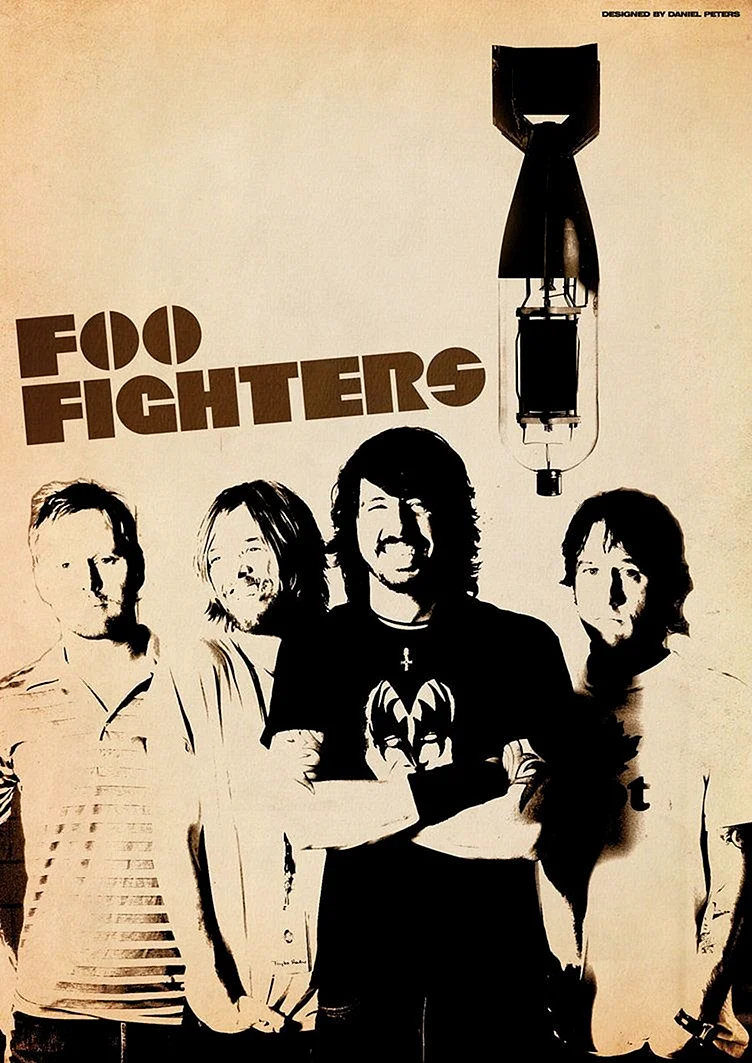 Foo Fighters Band Art Wallpaper