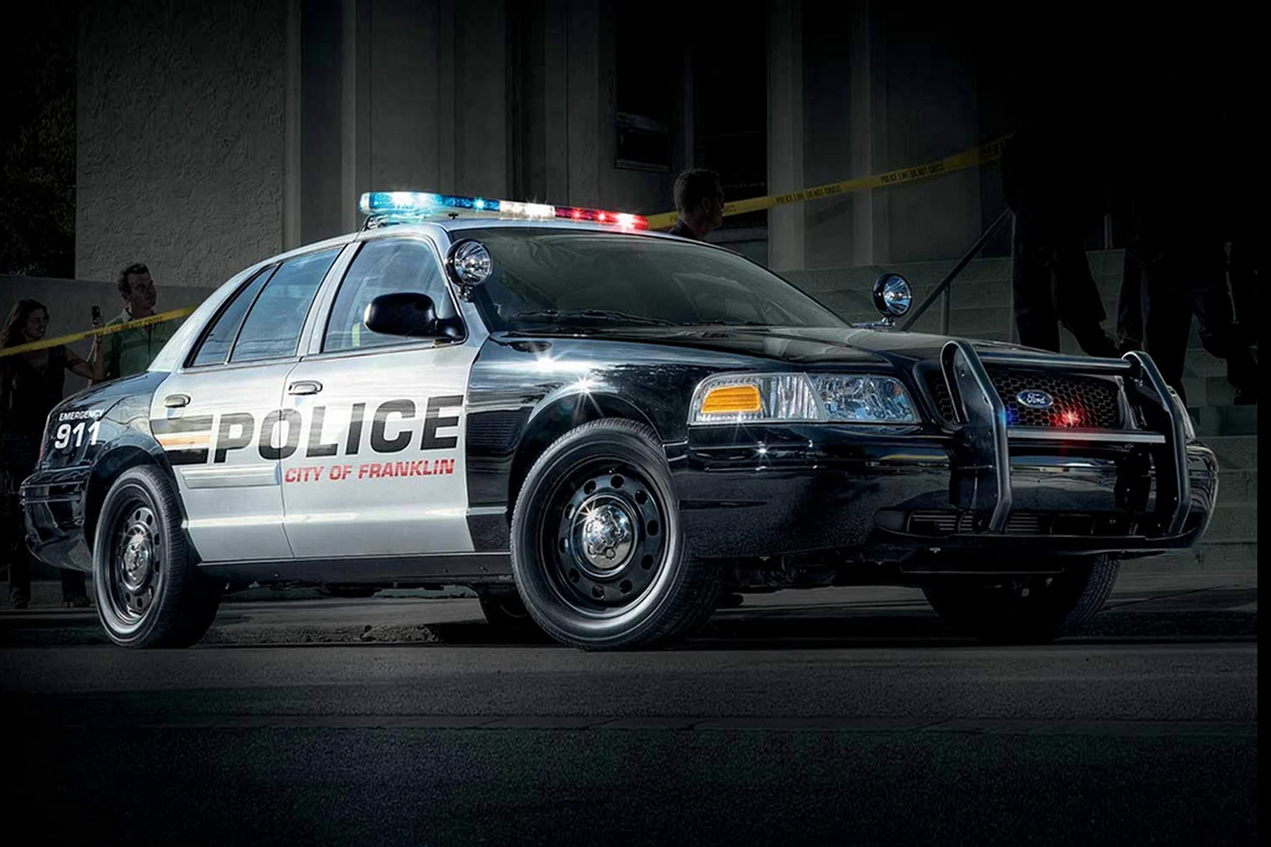 Ford Crown Victoria Police Wallpaper