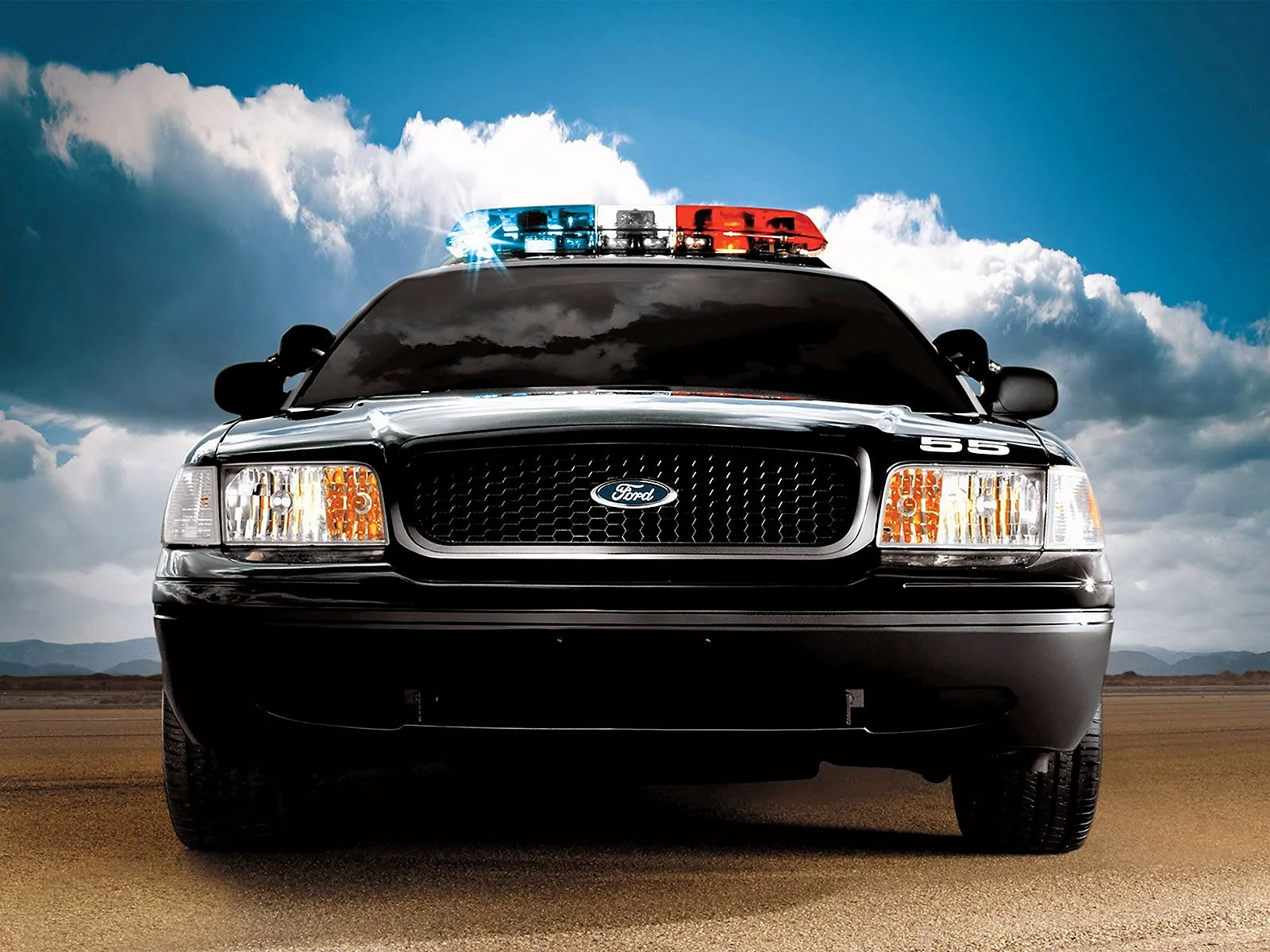 Ford Crown Victoria Police Interceptor Wallpaper